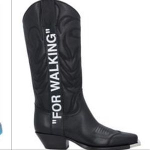 Off-white c/o virgil abloh knee boots